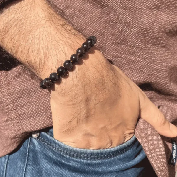 Black Obsidian – Abundance Energy Bracelet