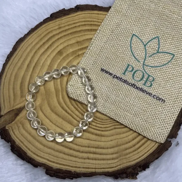 Clear Quartz – Stability Energy Bracelet