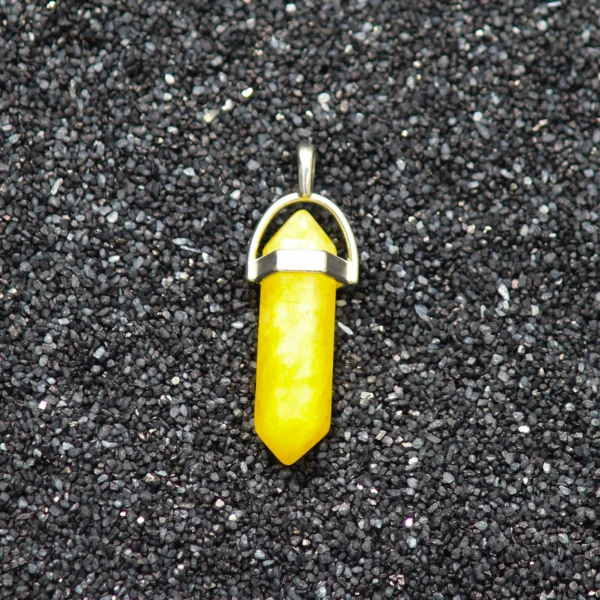 Yellow Jade Pendant