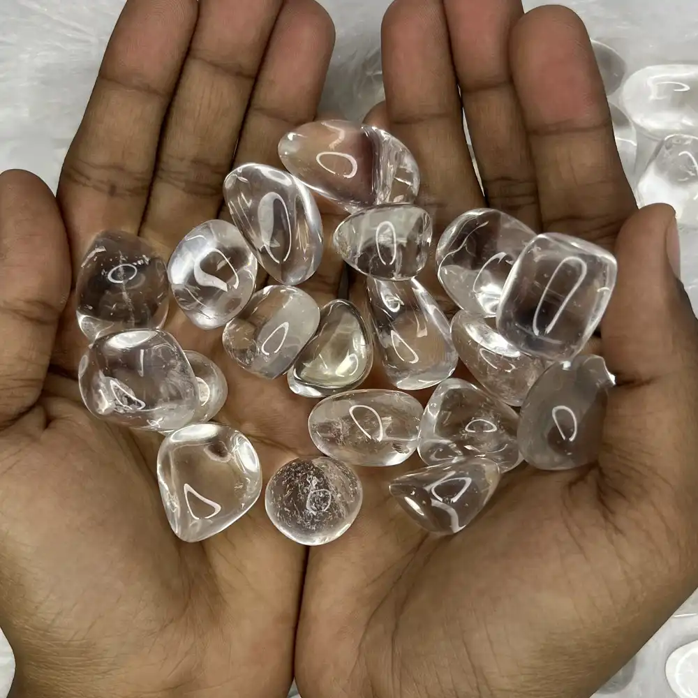 Clear Quartz Tumble Stones