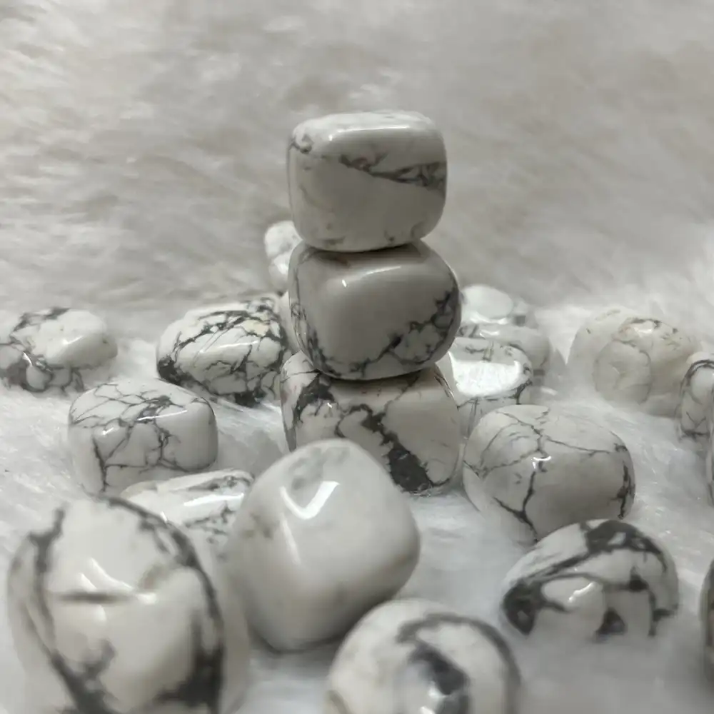 Howlite Tumble Stones