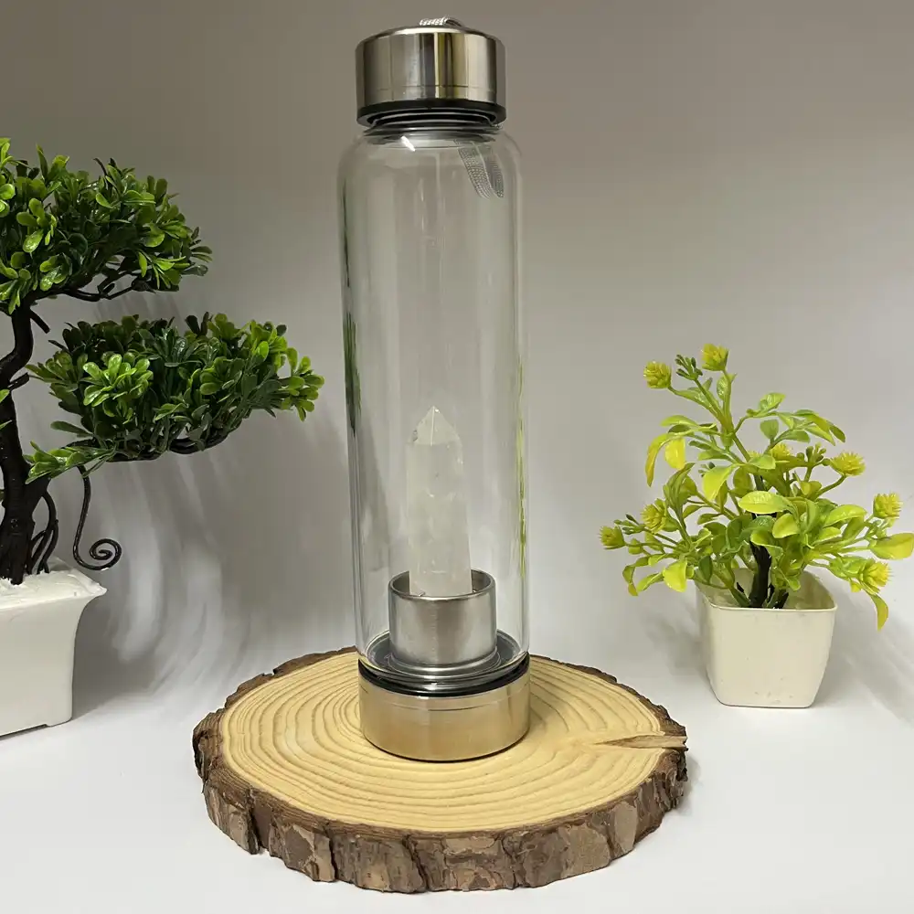 Clear Quartz Elixir Bottle