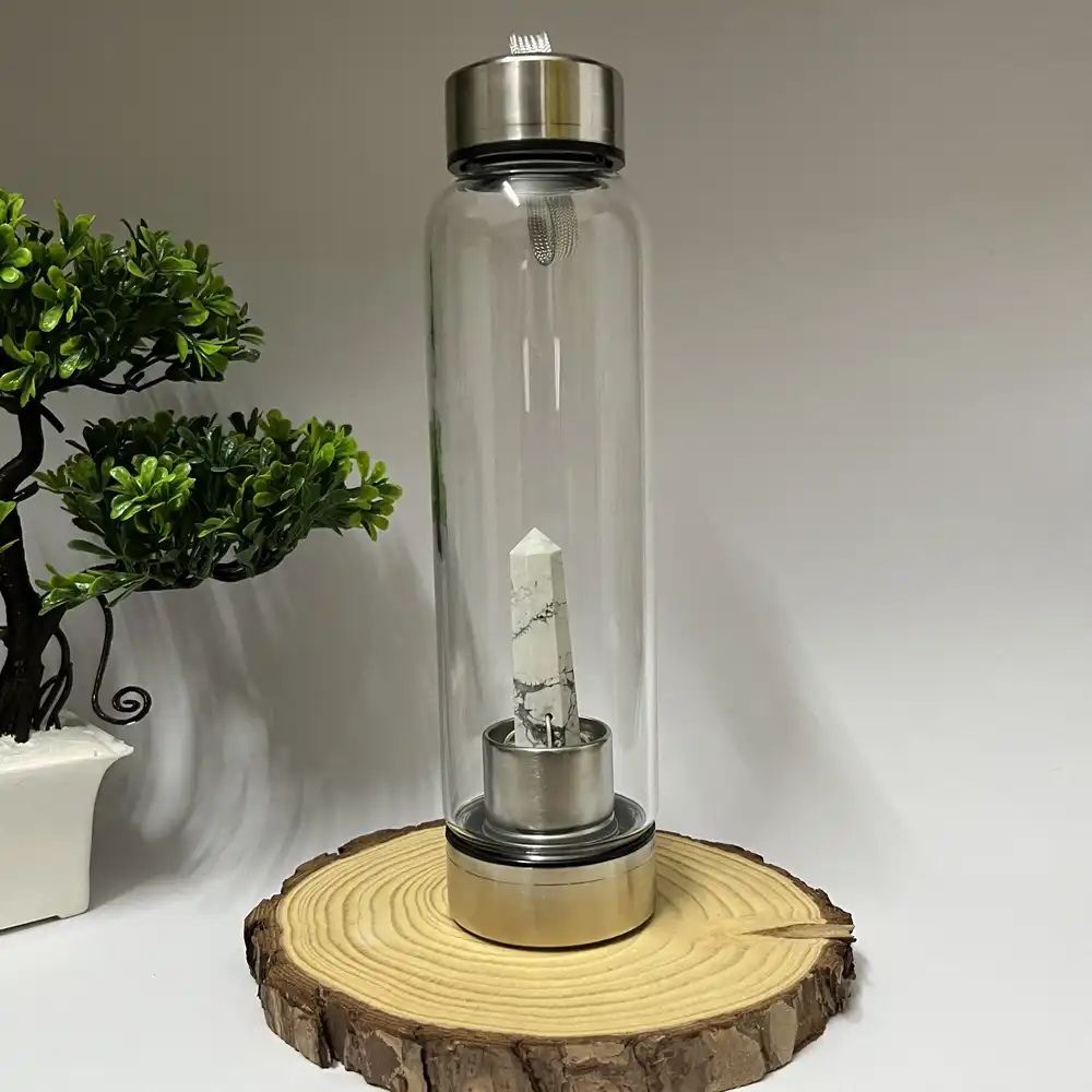 Howlite Elixir Bottle