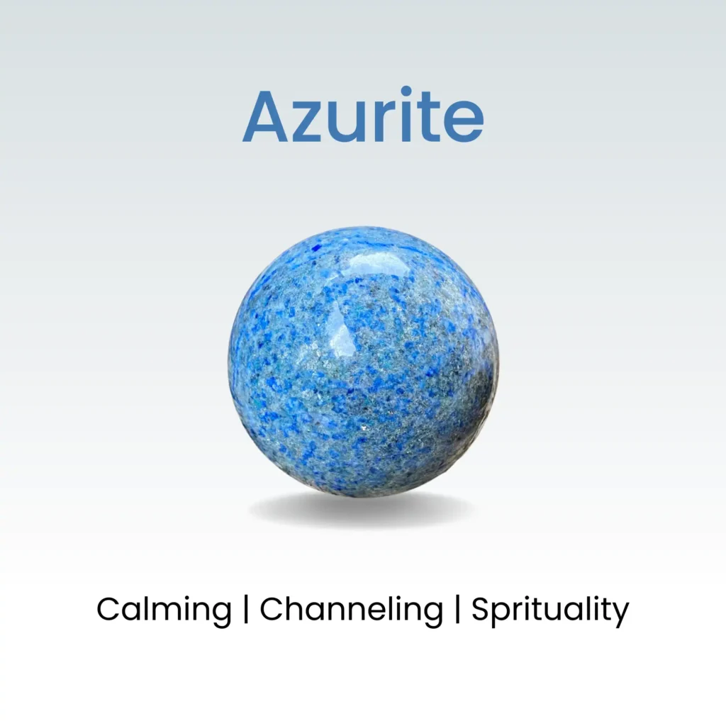 azurite pendants