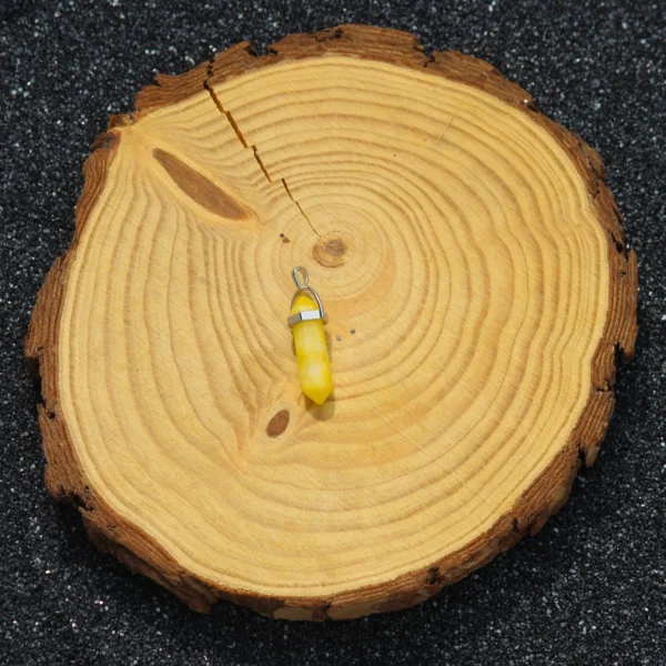 Yellow Crystal Pendant