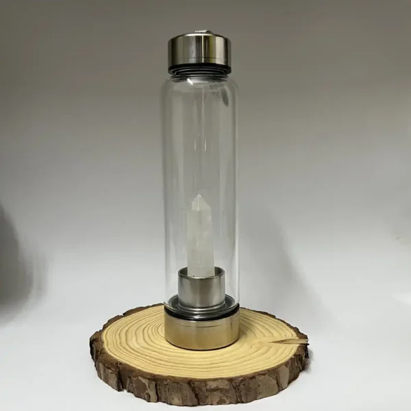 Clear Quartz Elixir Bottle