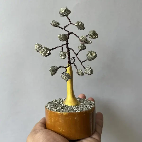 pyrite crystal tree